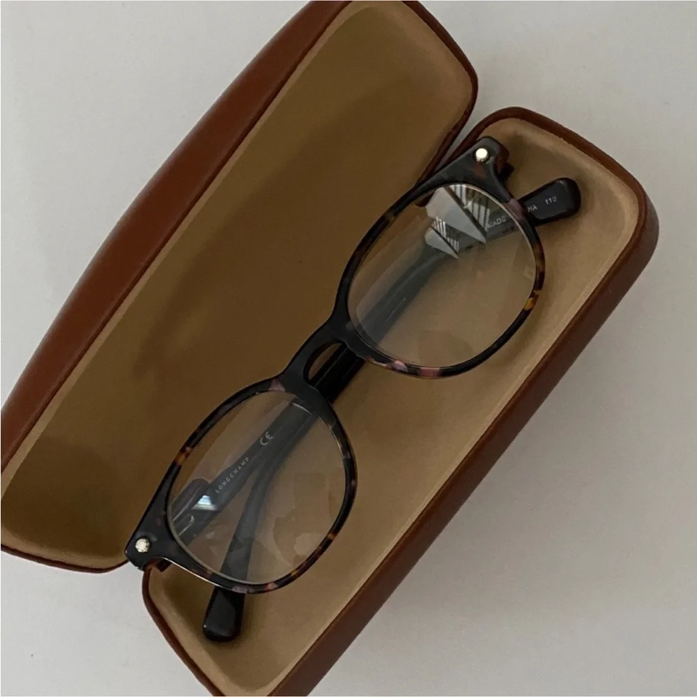 Longchamp Glasses Eyeglasses Frames LO2614 513 MARBLE PURPLE 47/19/140